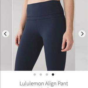 Lululemon Original Align Pant 25”